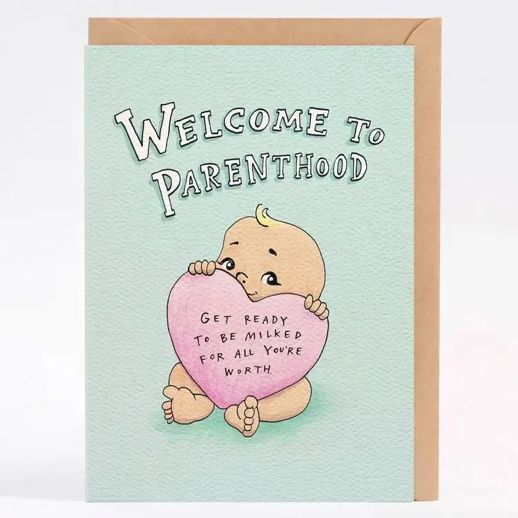 Milked Baby Card