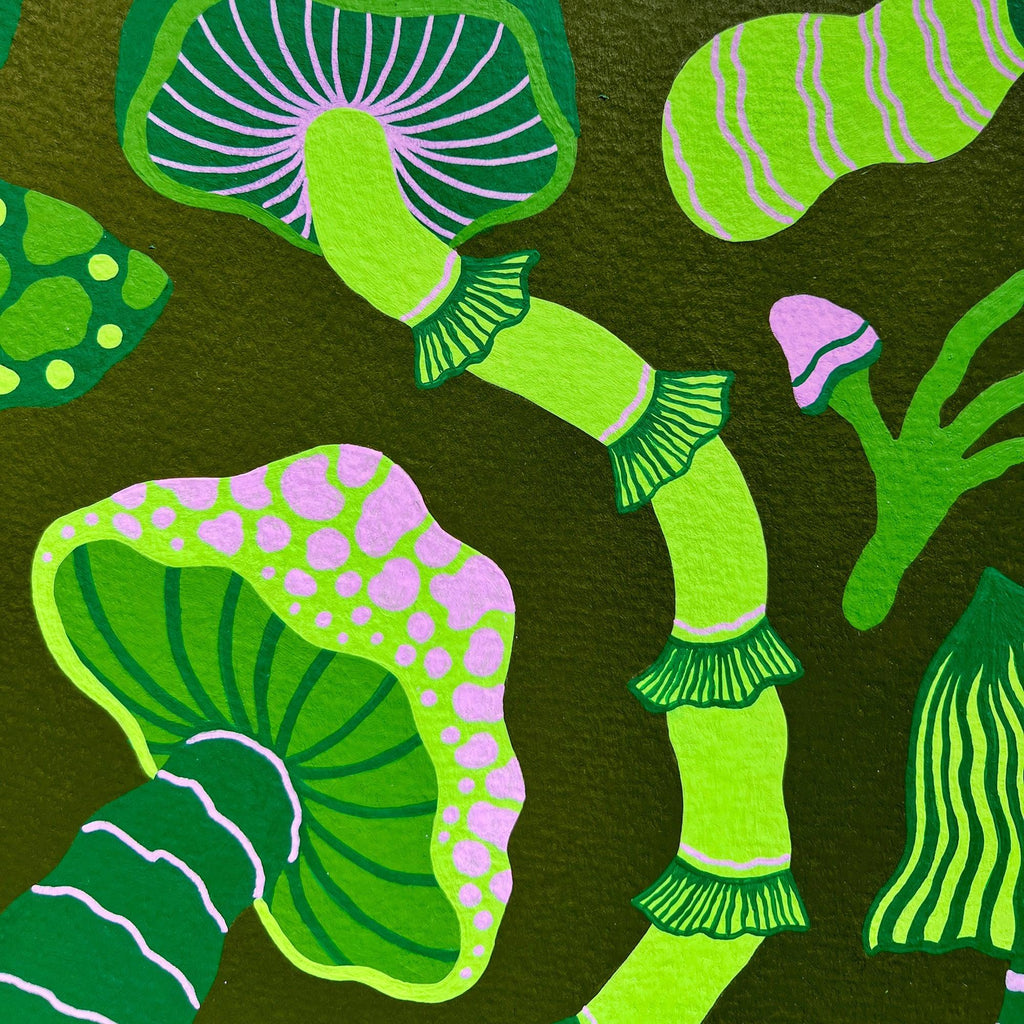 Mushies Fine Art Print