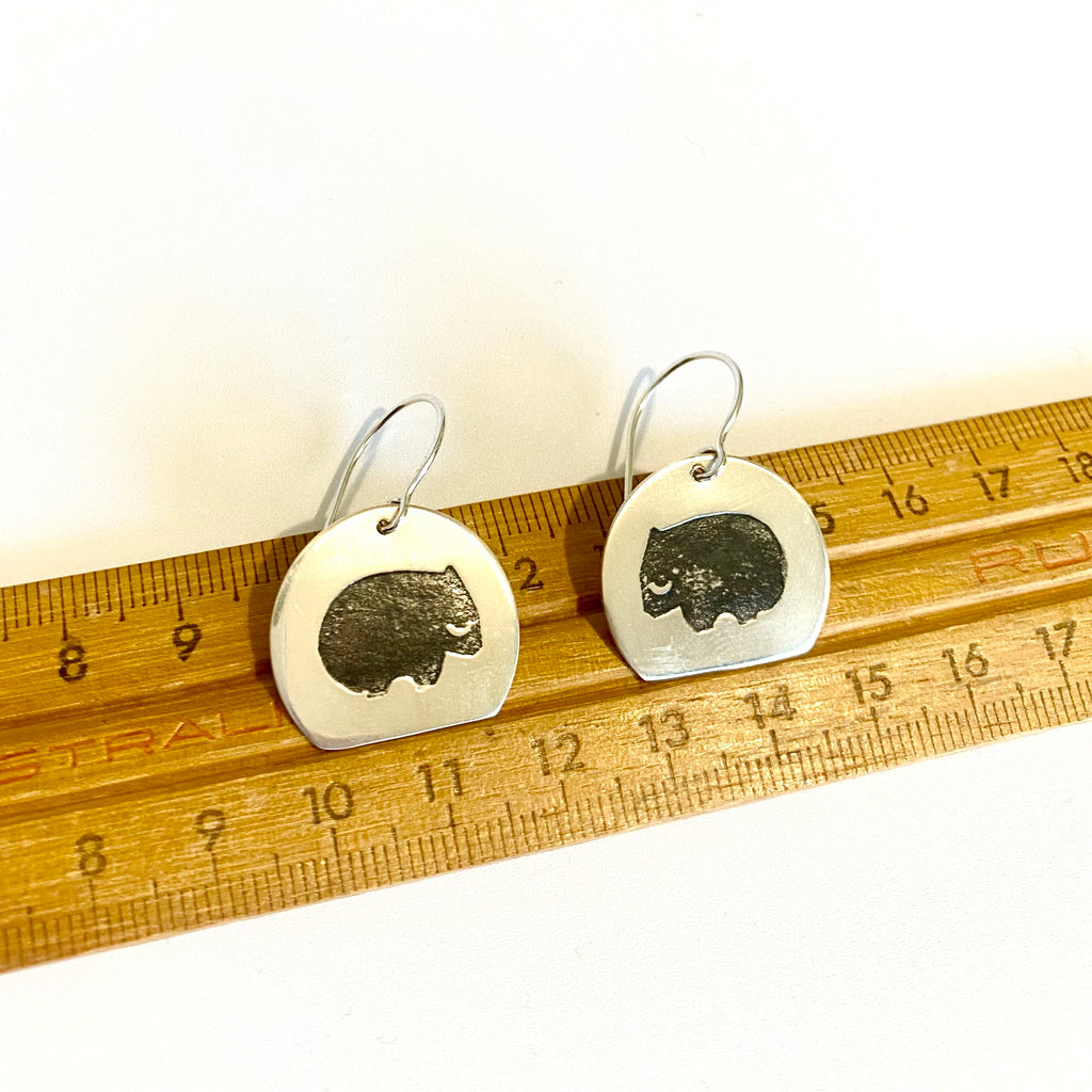 Chonky Wombat Earrings