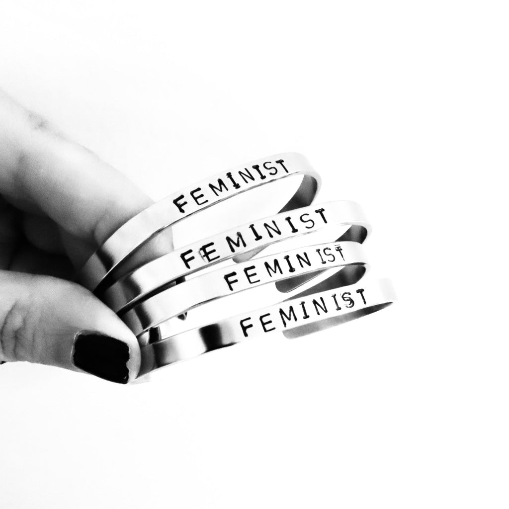 Feminist Cuff Bangle