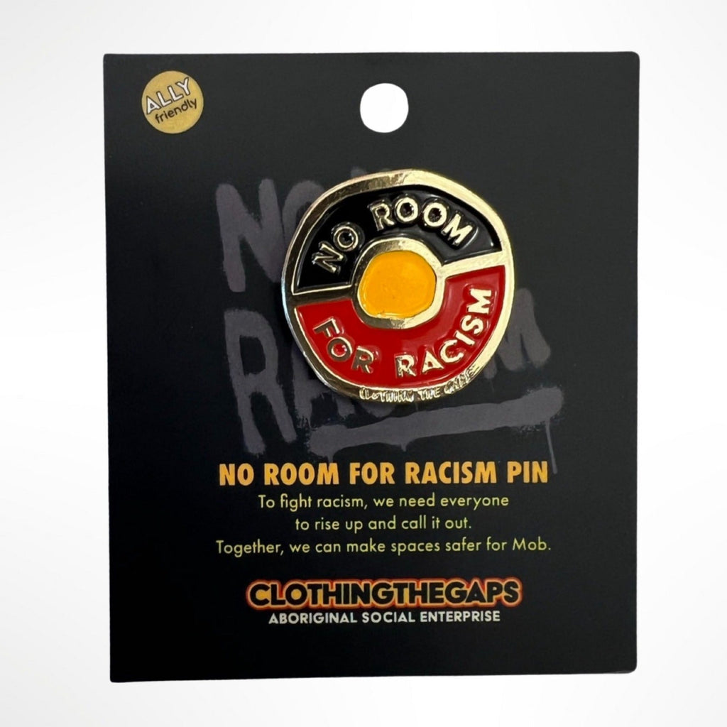 No Room For Racism Pin