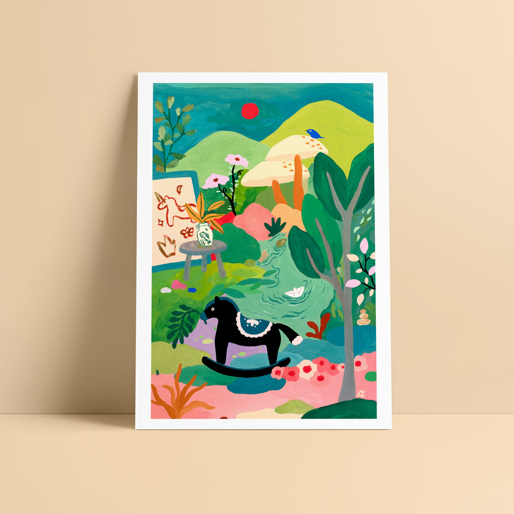 ‘Paper Boat’ Giclee Print