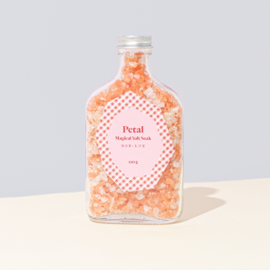 Petal Magical Salt Soak - Glass Bottle