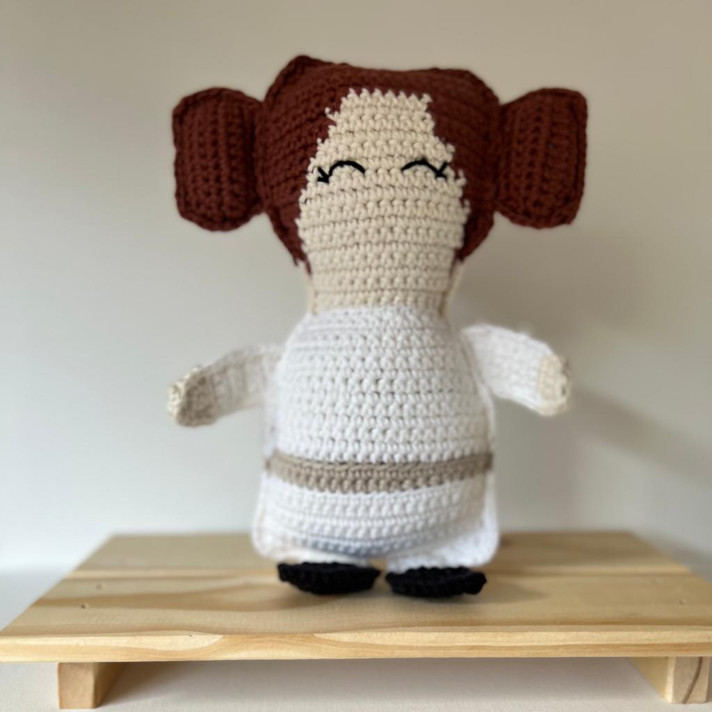 Princess Leia Crochet Toy
