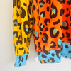 Rainbow Leopard Jumper - Orange/Yellow