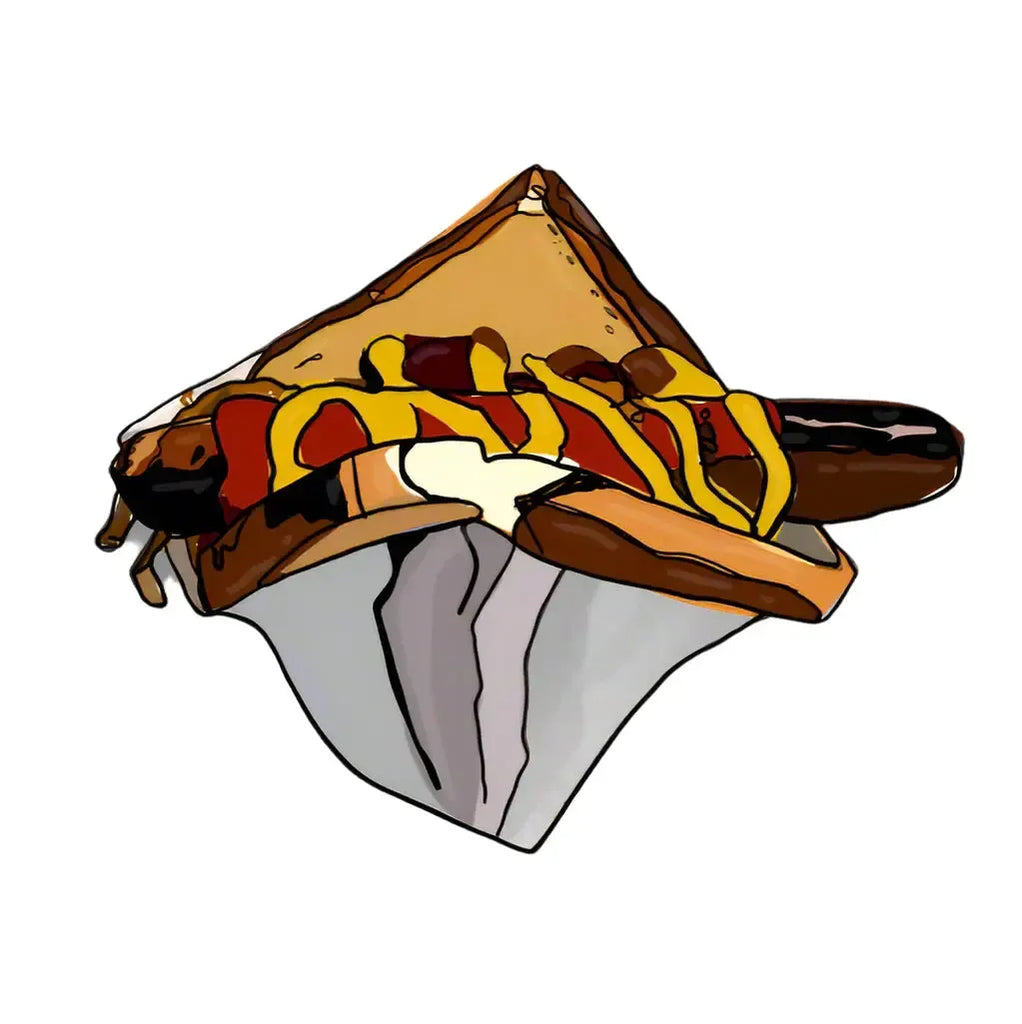 Sausage Sizzle Magnet