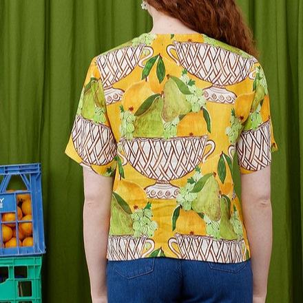 Scout Blouse: Fruit Basket