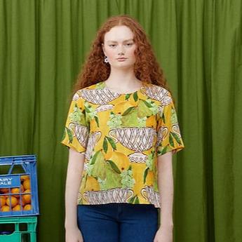 Scout Blouse: Fruit Basket