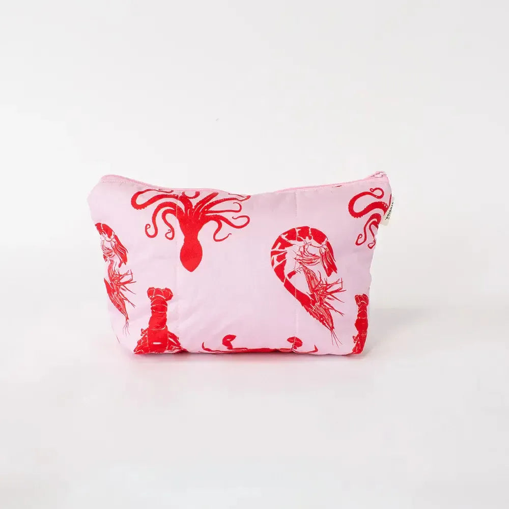 Shrimply the Best Zippy Puffy Bag