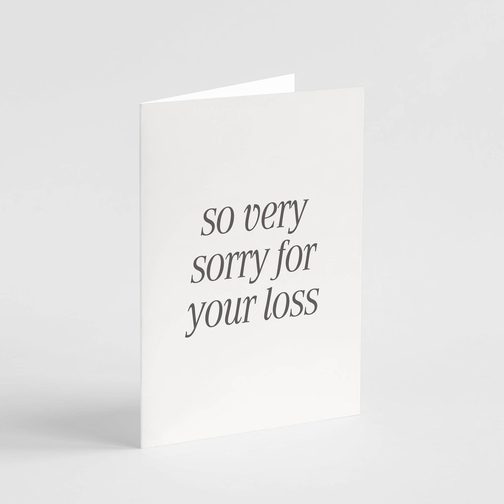 Sorry For Your Loss Card | Thinking of You Condolences Card – QVWC SHOP!