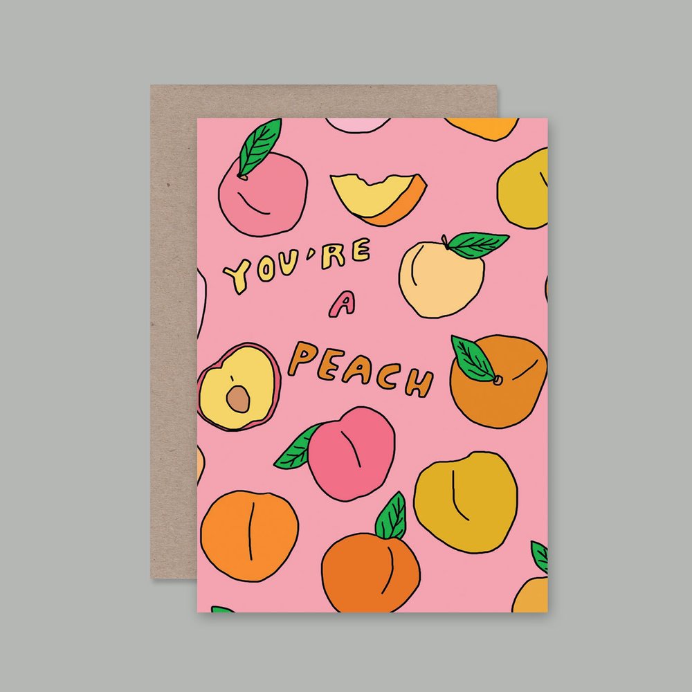 You're Peach Card