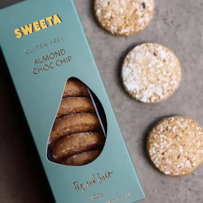 Almond Choc Chip Biscuits (VG & GF)
