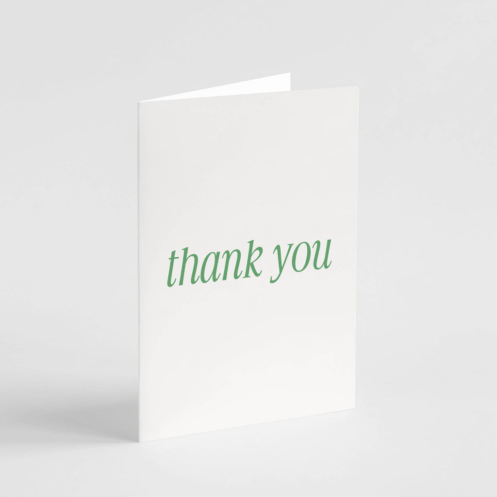 Thank You Card | Simple Thanks Appreciation Greeting Card