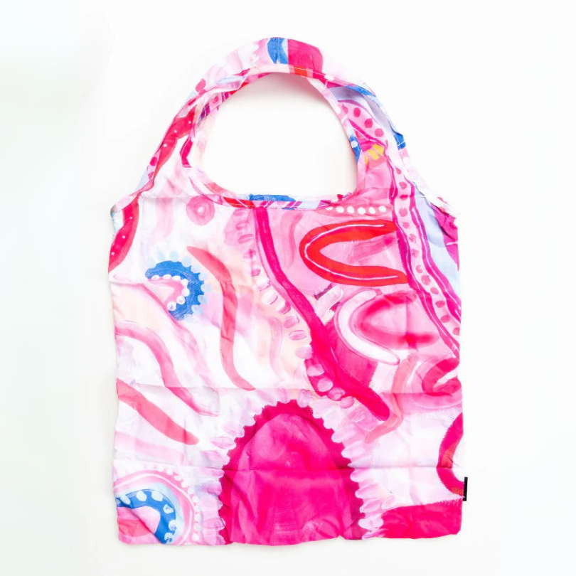 The Future is Bright rPET Reusable Fold-Up Shopping Bag