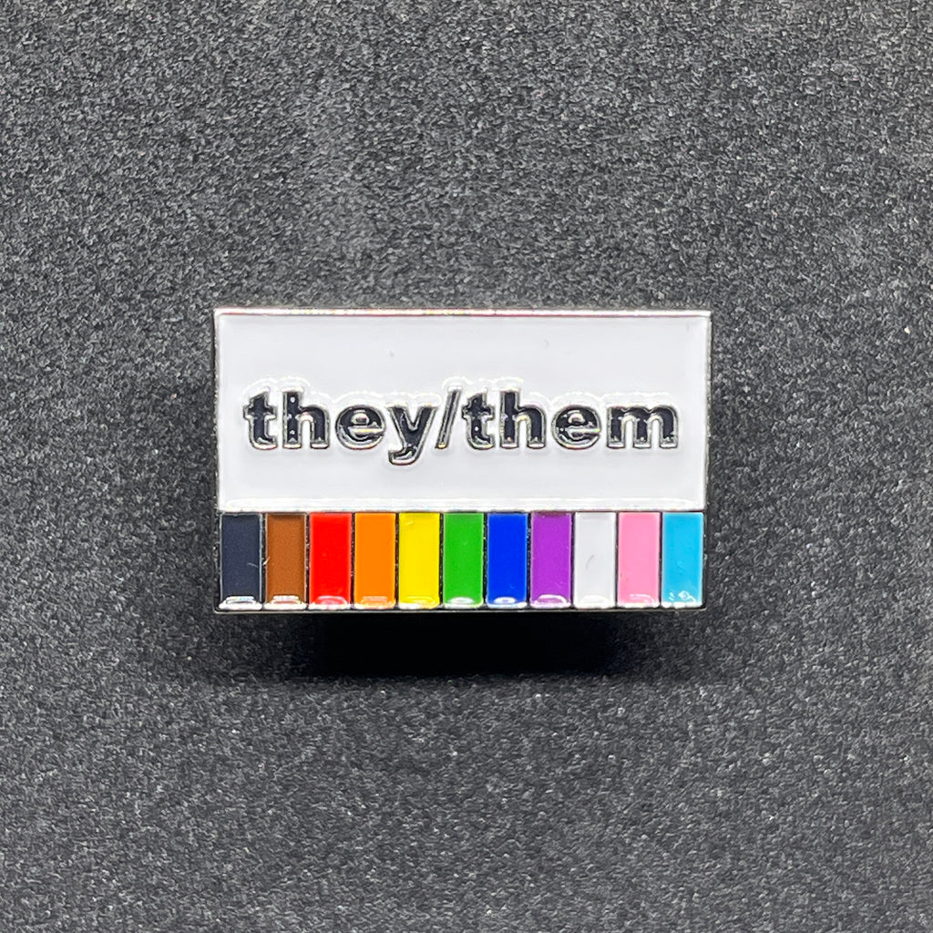 They/Them Pronoun Pin