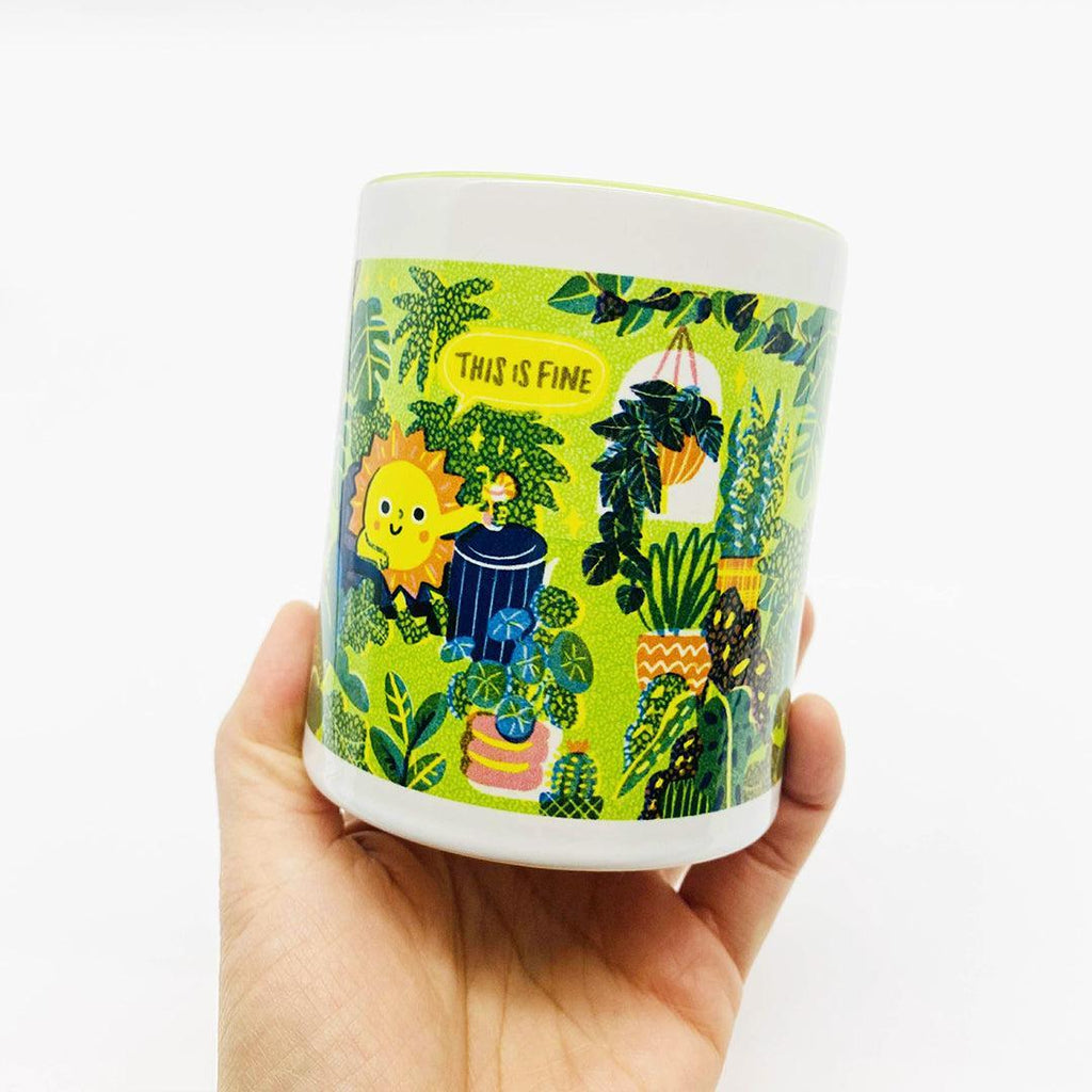 This is Fine - Plant Mug