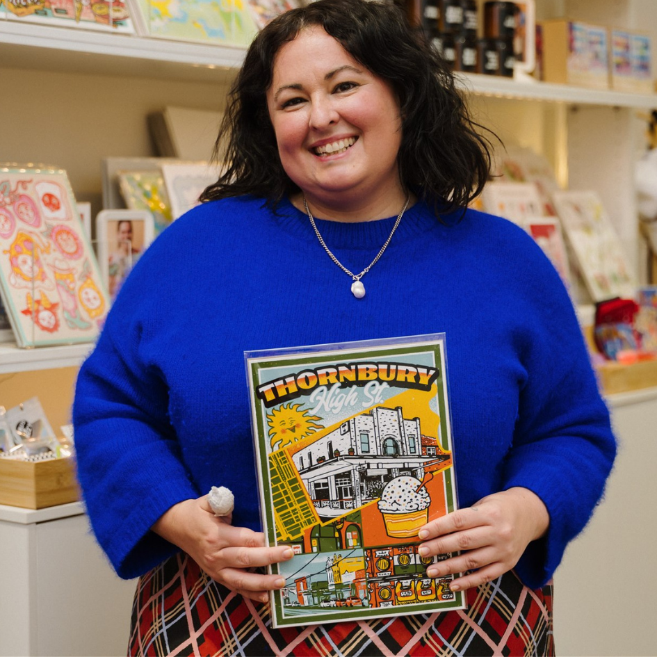 Thornbury High St Art Print