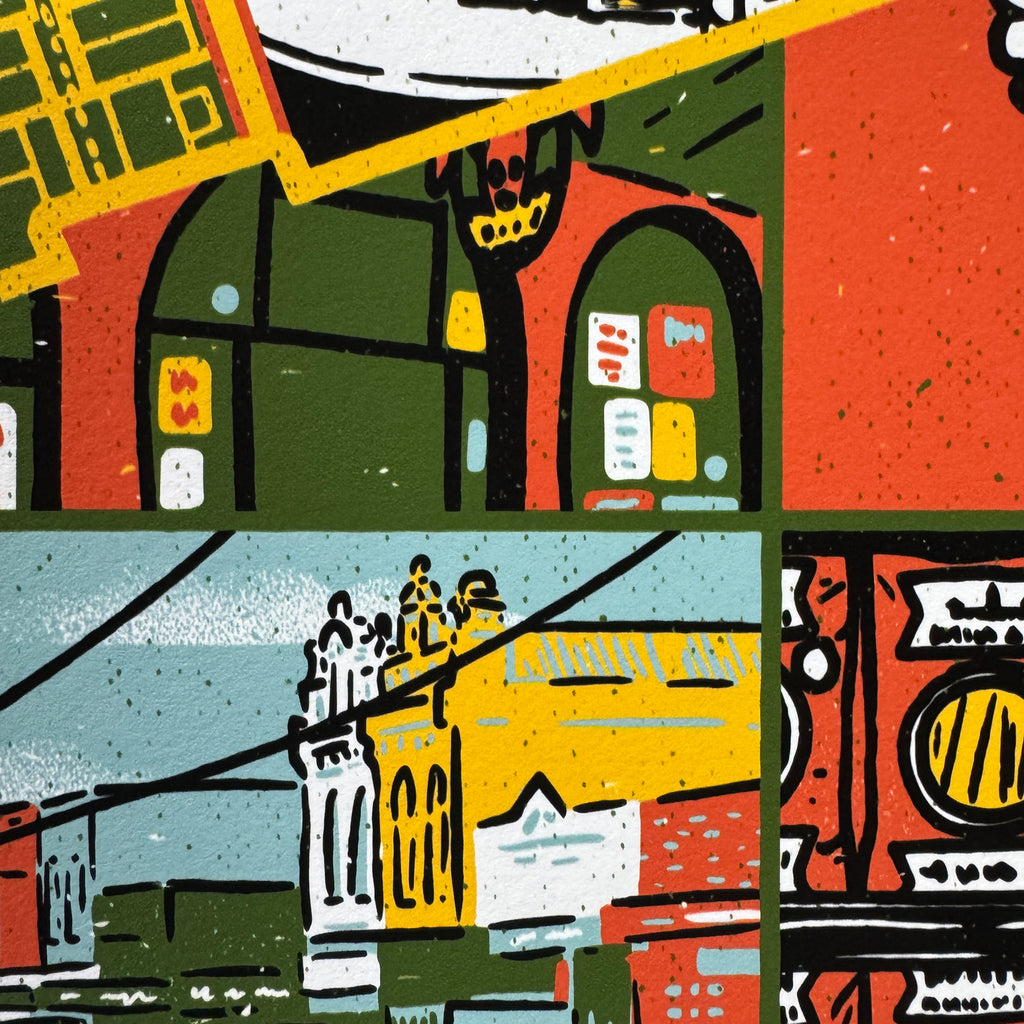 Thornbury High St Art Print