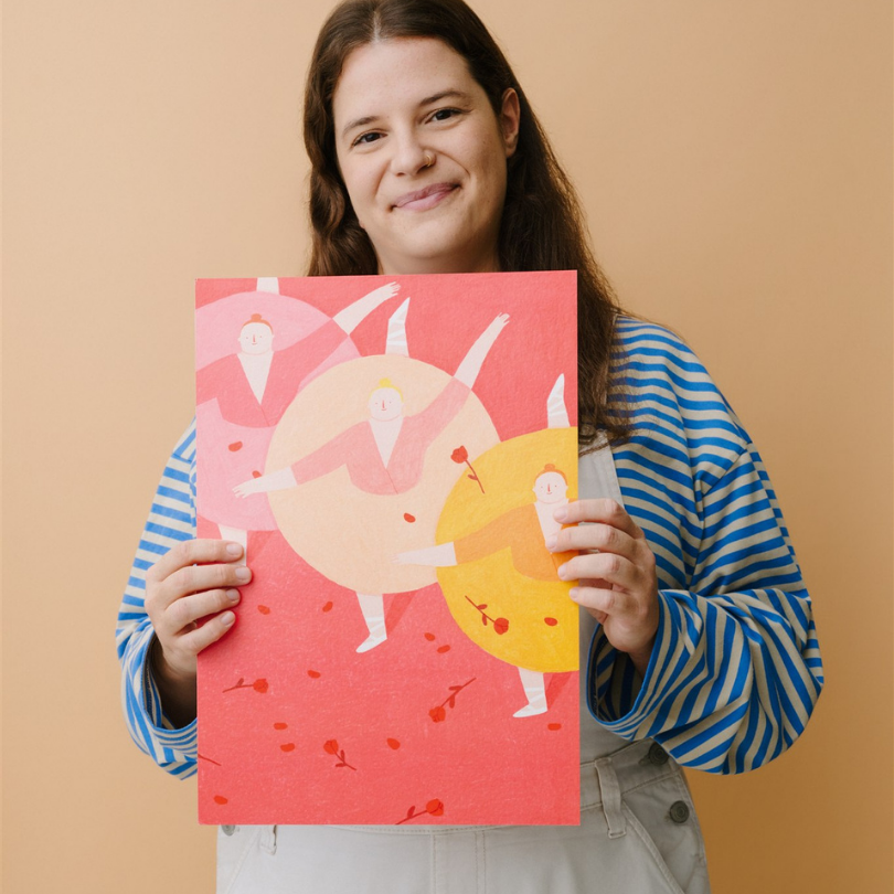 Tiny Dancers Print - A3