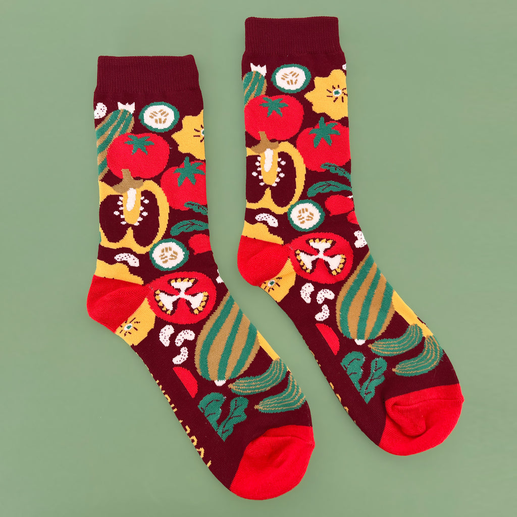 Veggie Medley Socks