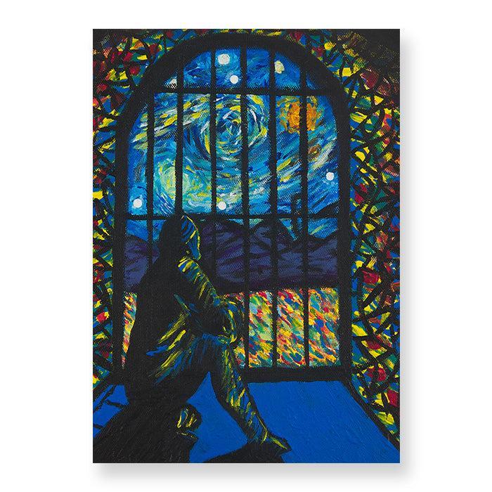 Trying To Do My Time Art Print