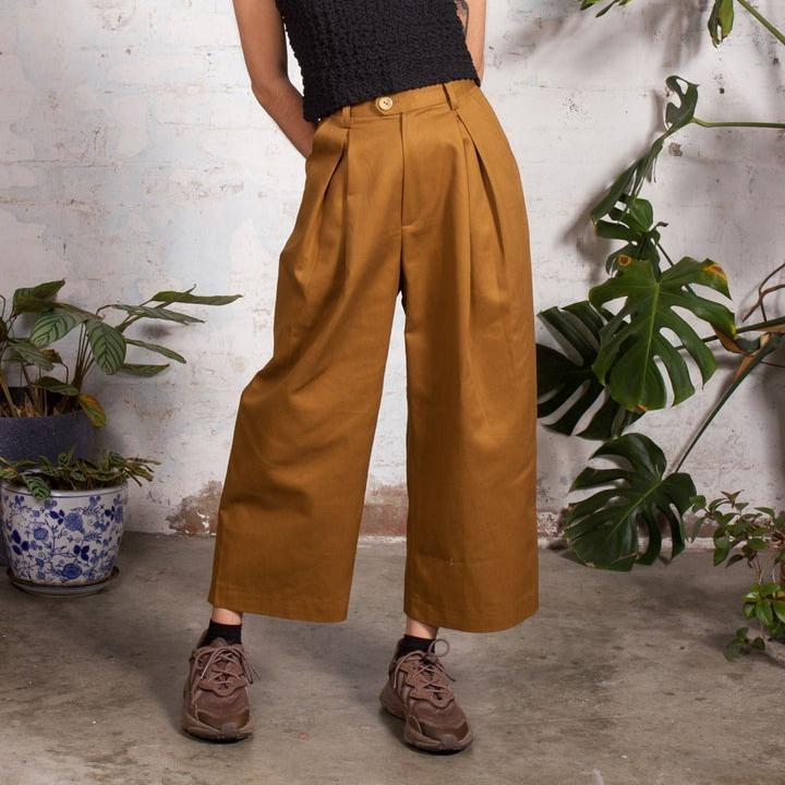 Volume Pants - Camel