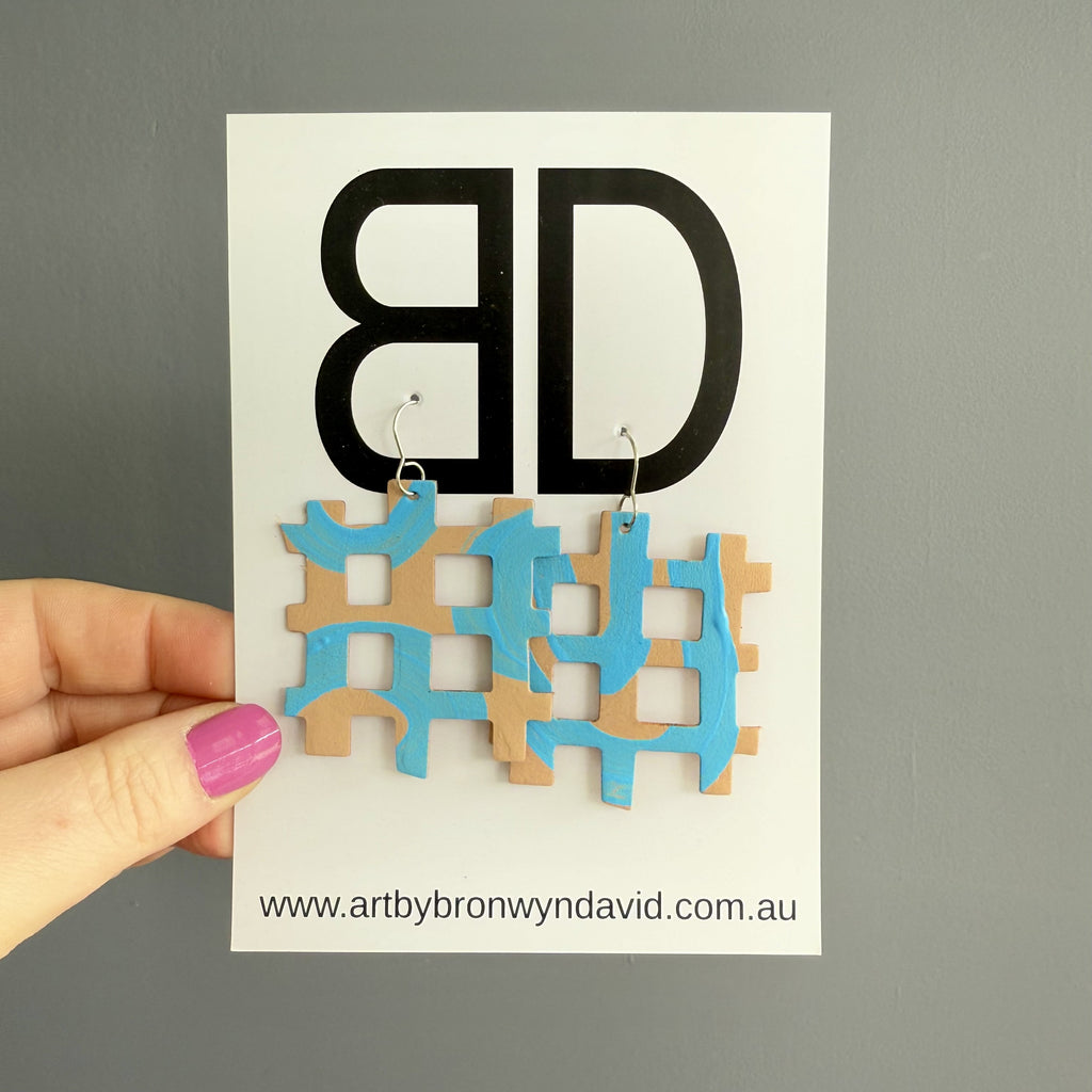 Woven Journey Earrings #2