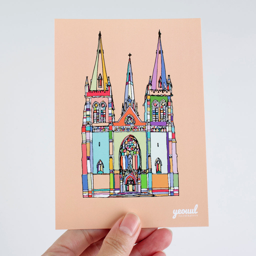 St Patrick's Cathedral, Melbourne Postcard