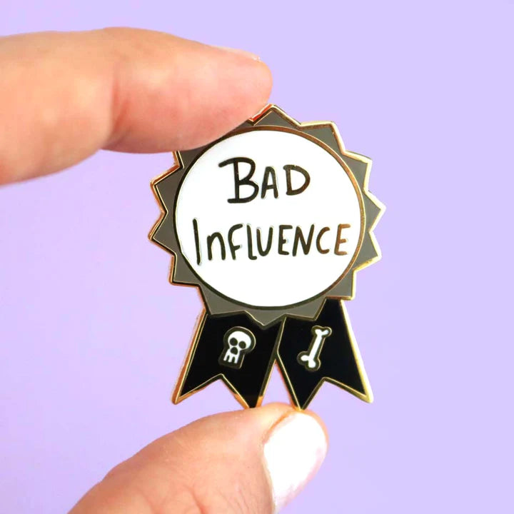 Bad Influence Award Lapel Pin