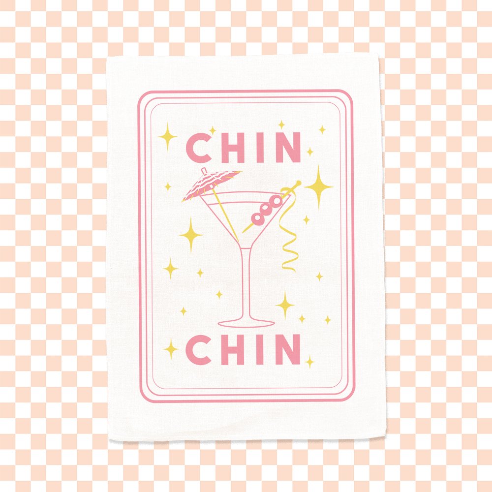 Chin Chin Cotton Tea Towel