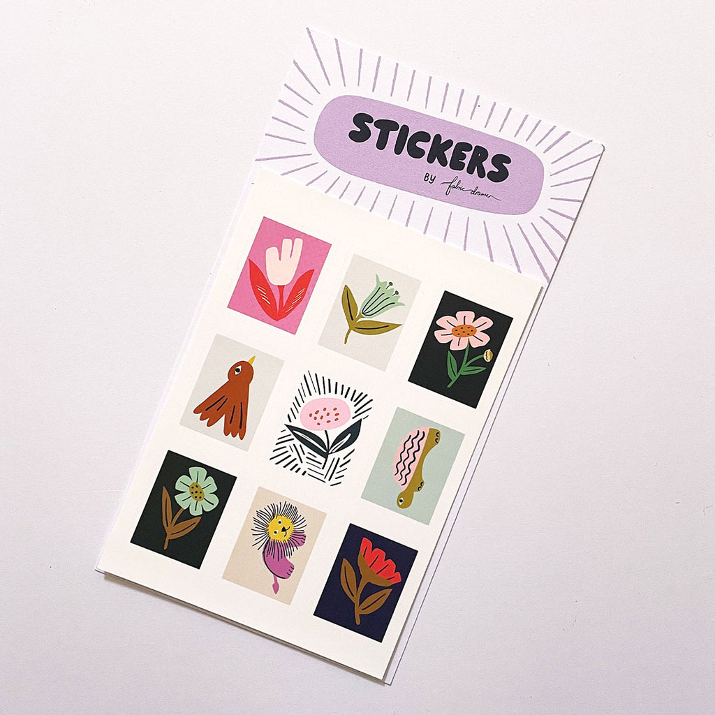 Sticker Sheet Stamps