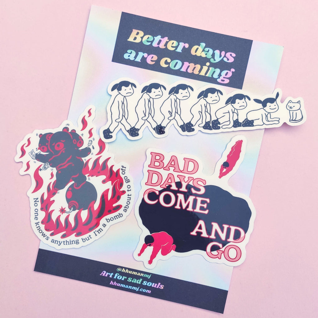 Better Days Are Coming Sticker Pack