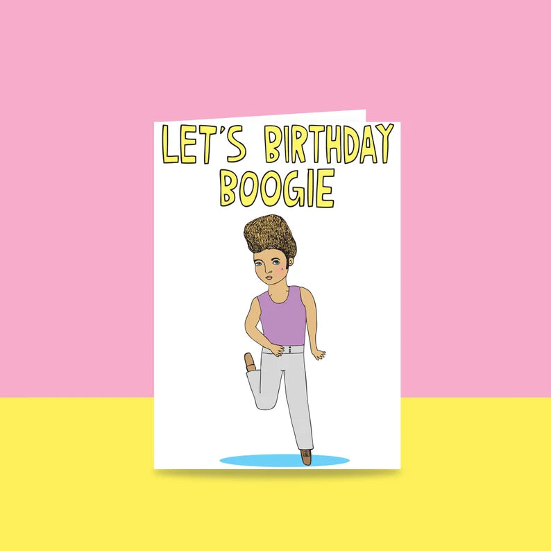 Greeting Card - Let's Boogie