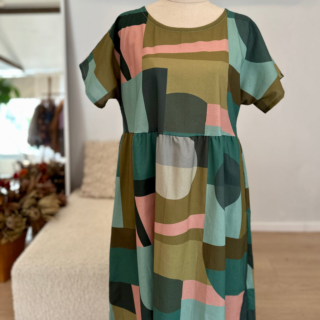 Moss Shift Dress