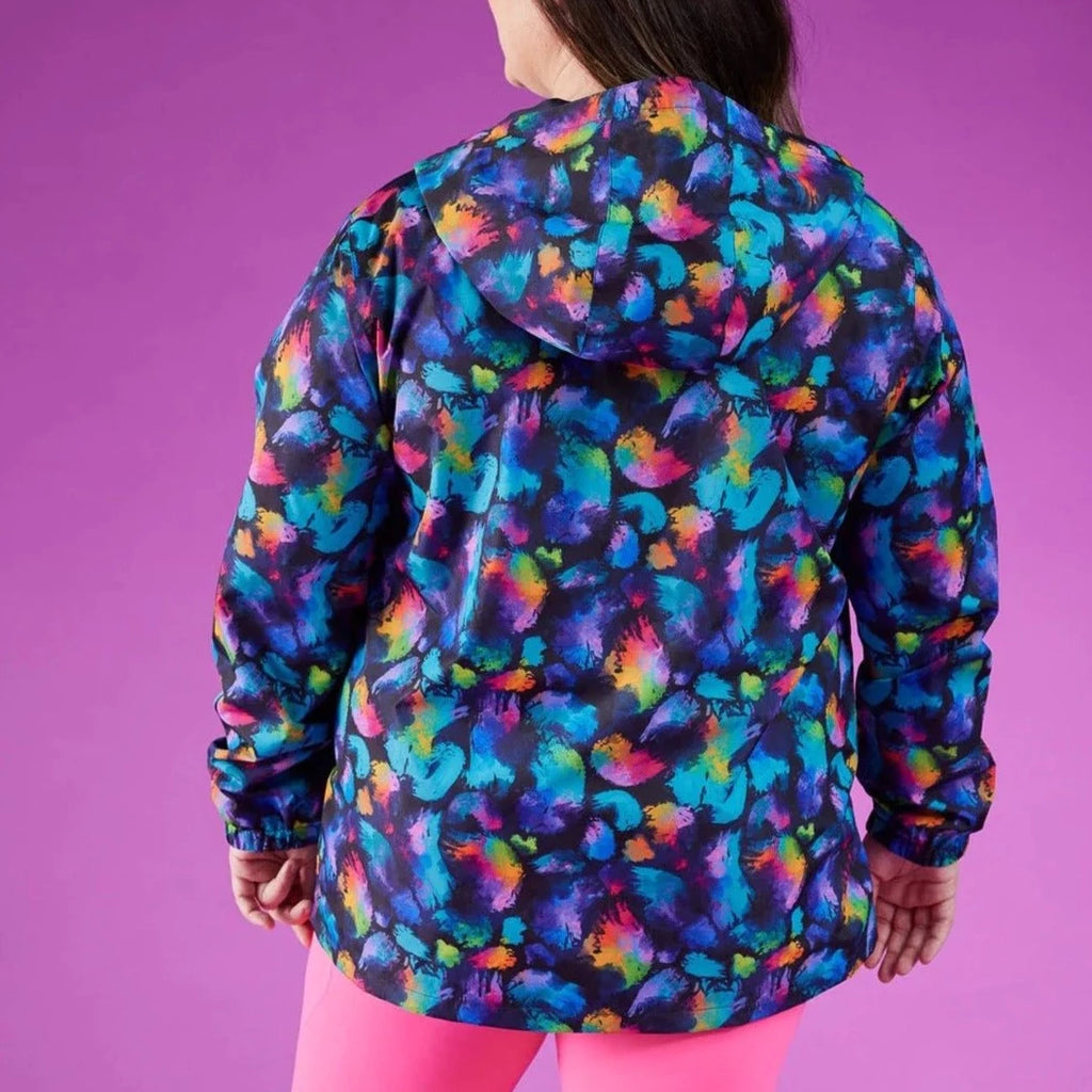 Rainbow Splatter Spray Jacket