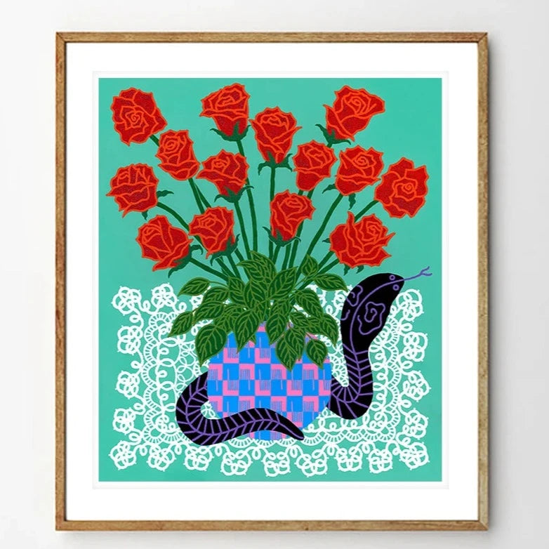 Roses Are Red Fine Art Print
