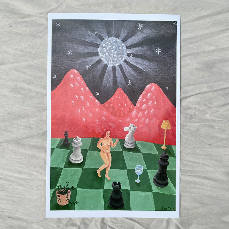 Art Print - Disco chess