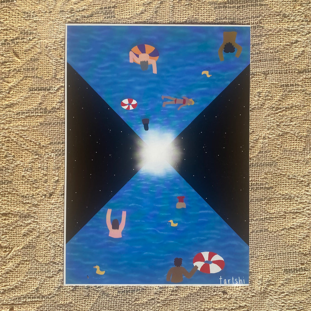 Art Print - Swimming in the unknown