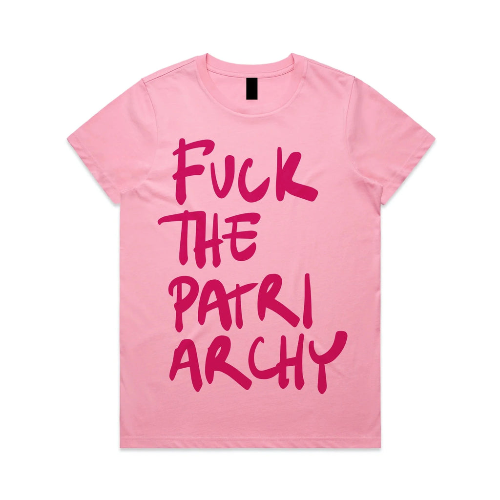 F--k the Patriarchy Tee - Pink