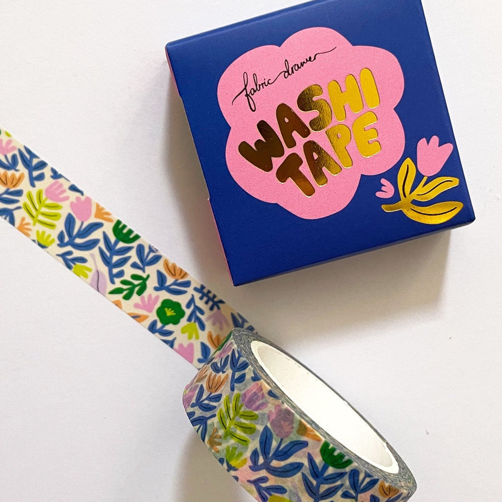 Weaving Petals Brights Washi Tape