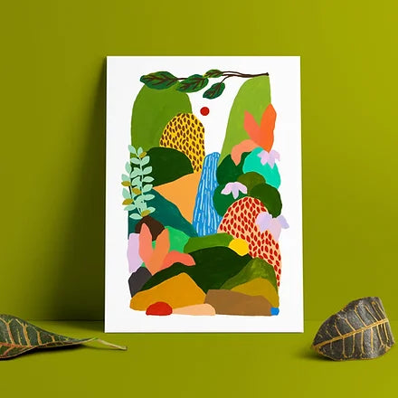 From Afar Giclee Print - A4
