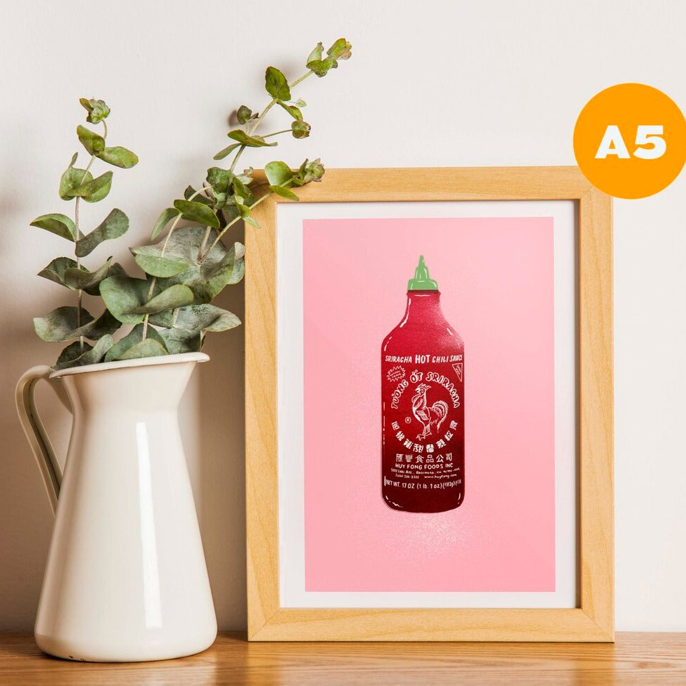 Sriracha Art Print