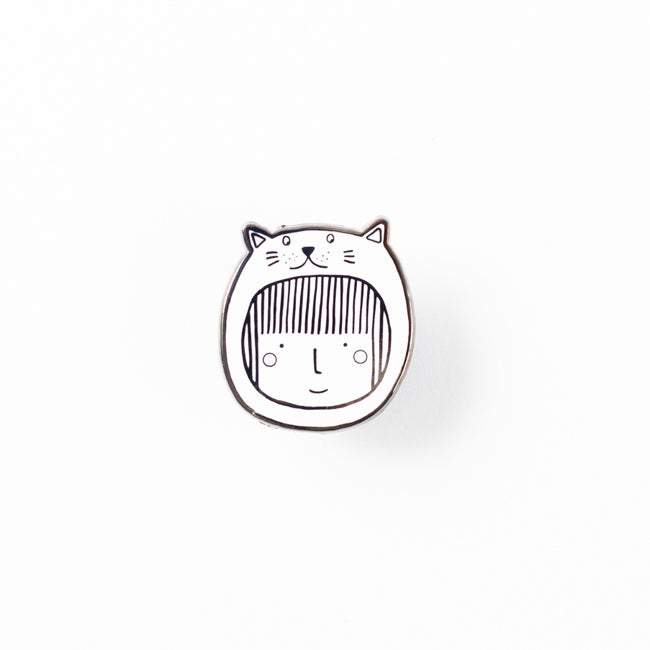 Cat Girl Pin
