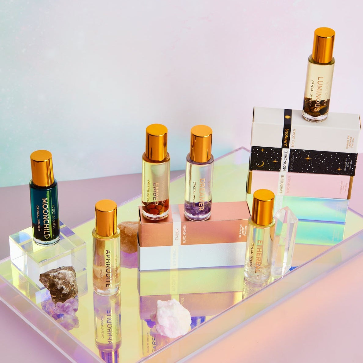 Crystal Perfume Roller Gift Box Set – QVWC SHOP!