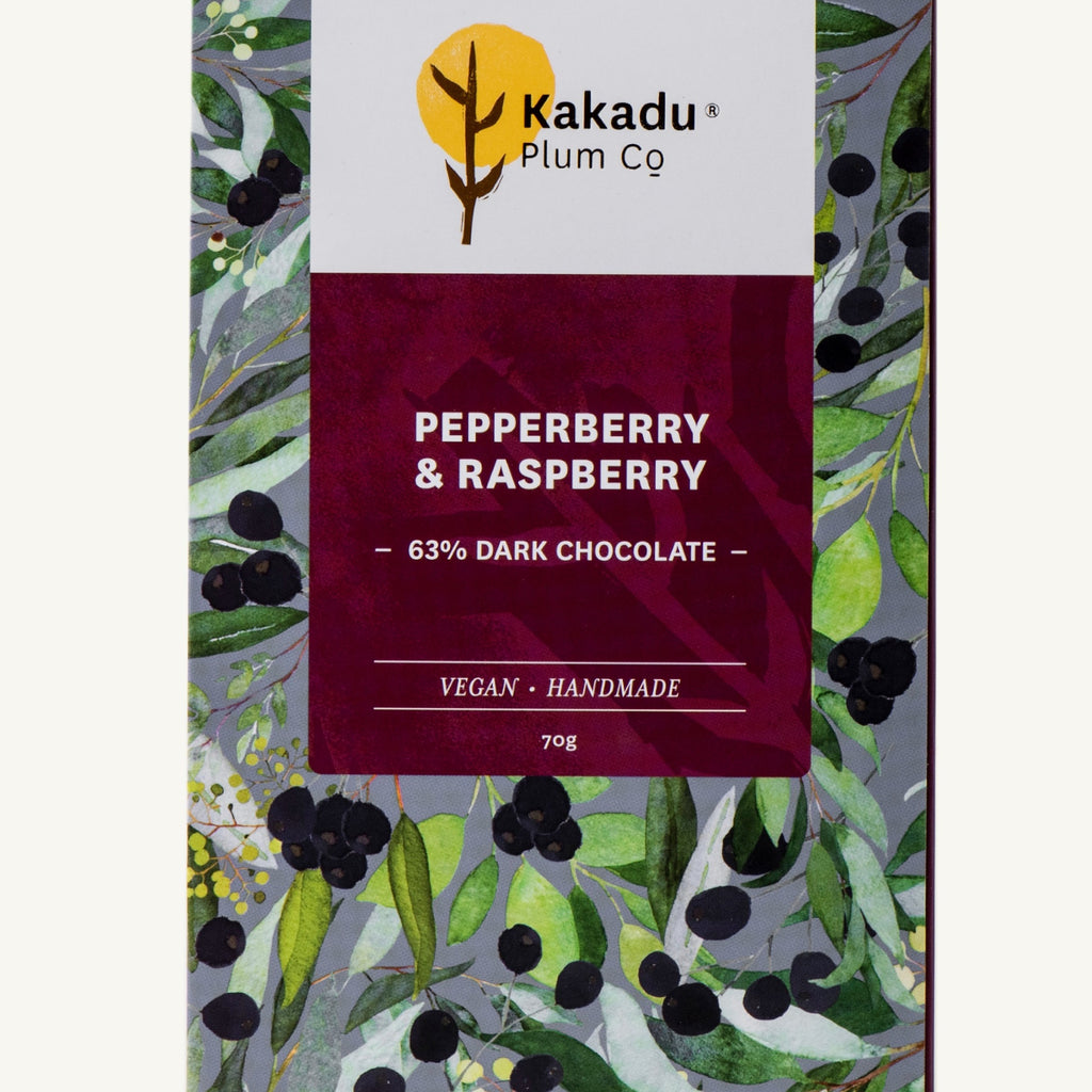 Pepperberry & Raspberry Dark Chocolate