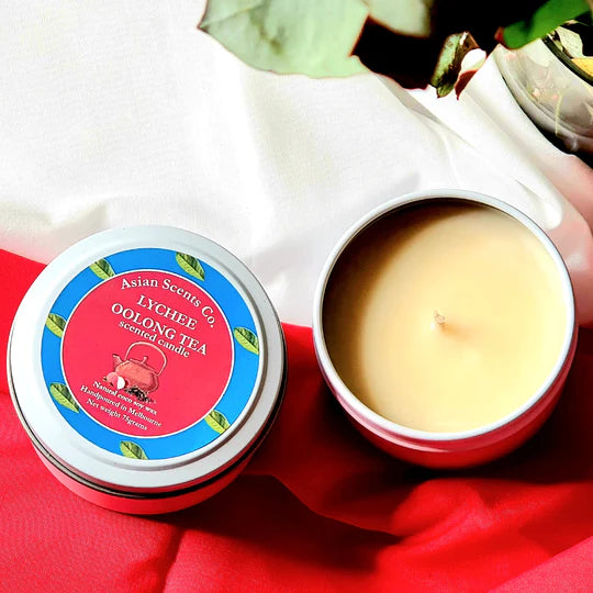 Lychee Oolong Scented Candle