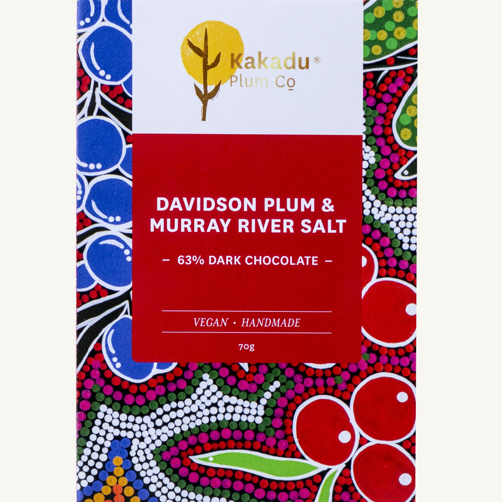Davidson Plum & Murray River Salt Dark Chocolate