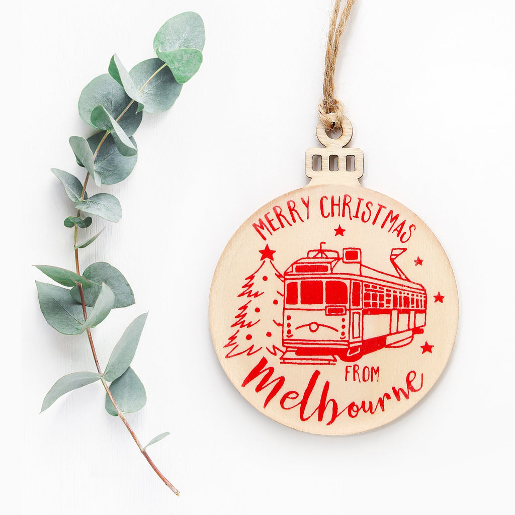 Christmas Decoration - Melbourne Tram