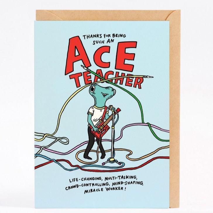Teacher's Card - Fully Amped