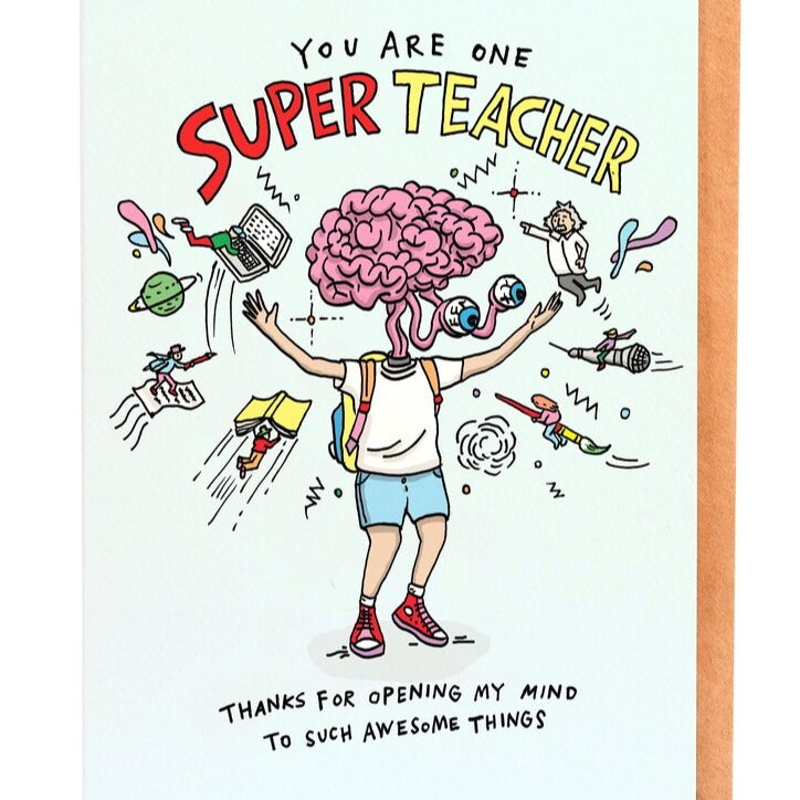 Teacher's Card - Brain Fill